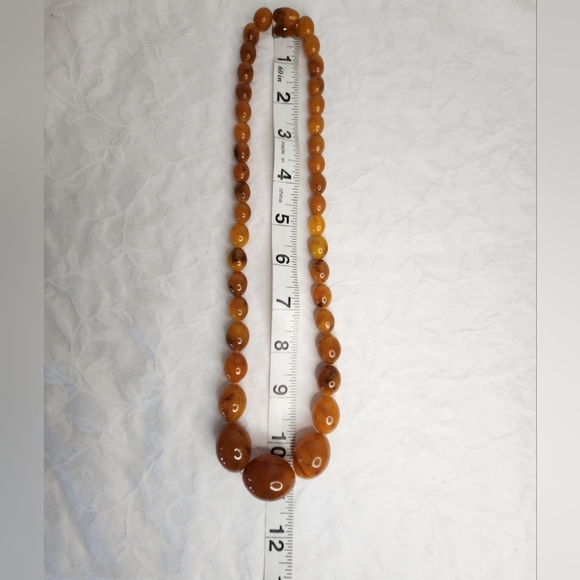 Baltic Egg Yolk Amber Necklaces - Picture 10 of 15